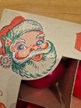 Load image into Gallery viewer, Large boxed vintage glass baubles