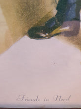 Load image into Gallery viewer, Pair of very sweet framed vintage pictures