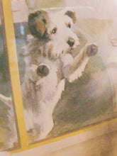 Load image into Gallery viewer, Pair of very sweet framed vintage pictures