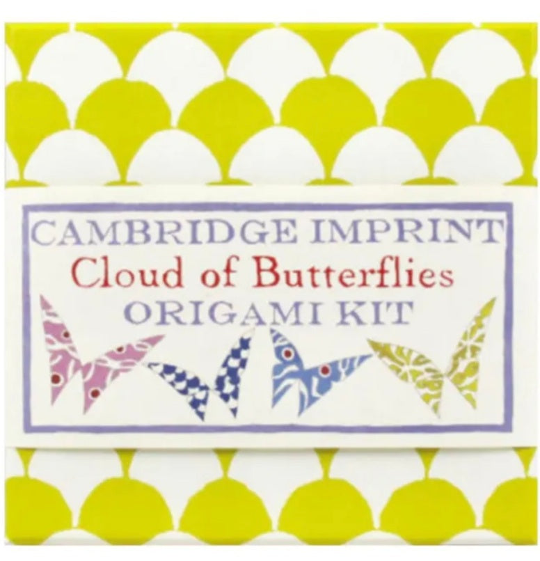 Cambridge Imprint Cloud of Butterflies boxed Origami kit