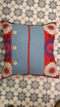 Load image into Gallery viewer, Handmade designer cushion 45&quot; x 45&quot;
