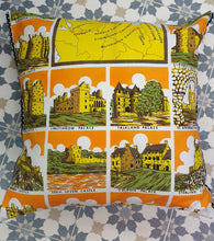 Load image into Gallery viewer, Unique handmade 45 &quot; x 45 &quot; linen cushion
