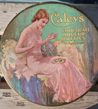 Load image into Gallery viewer, Antique 1920s Caley&#39;s chocolate box
