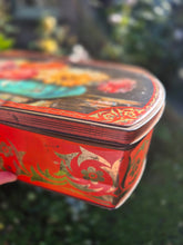 Load image into Gallery viewer, Bluebird floral toffee tin
