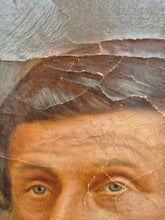 Load image into Gallery viewer, Antique framed oil painting of distinguished Victorian gentleman
