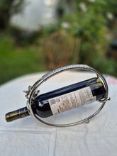 Load image into Gallery viewer, Vintage French silver plated wine holder
