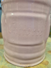 Load image into Gallery viewer, Rare French Vintage pink enamel canister
