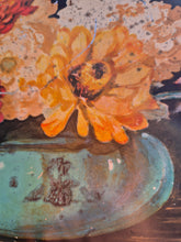 Load image into Gallery viewer, Bluebird floral toffee tin
