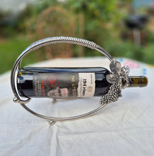 Load image into Gallery viewer, Vintage French silver plated wine holder
