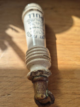 Load image into Gallery viewer, Antique ceramic toilet flush pull circa early 1900s
