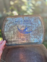 Load image into Gallery viewer, Bluebird floral toffee tin
