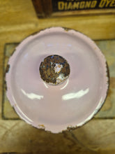 Load image into Gallery viewer, Rare French Vintage pink enamel canister
