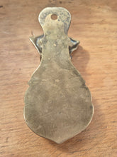 Load image into Gallery viewer, Victorian brass lady's hand clip. Gorgeous decorative item.
