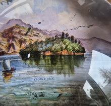 Load image into Gallery viewer, Victorian paperweight Ellen's Isle, Lake Katrine

