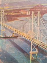 Load image into Gallery viewer, Rare Forth Road Bridge McVities &amp; Price biscuit tin 1950s
