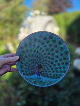Load image into Gallery viewer, Peak Frean &amp; Co vintage Peacock biscuit tin
