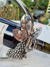 Load image into Gallery viewer, Vintage French silver plated wine holder

