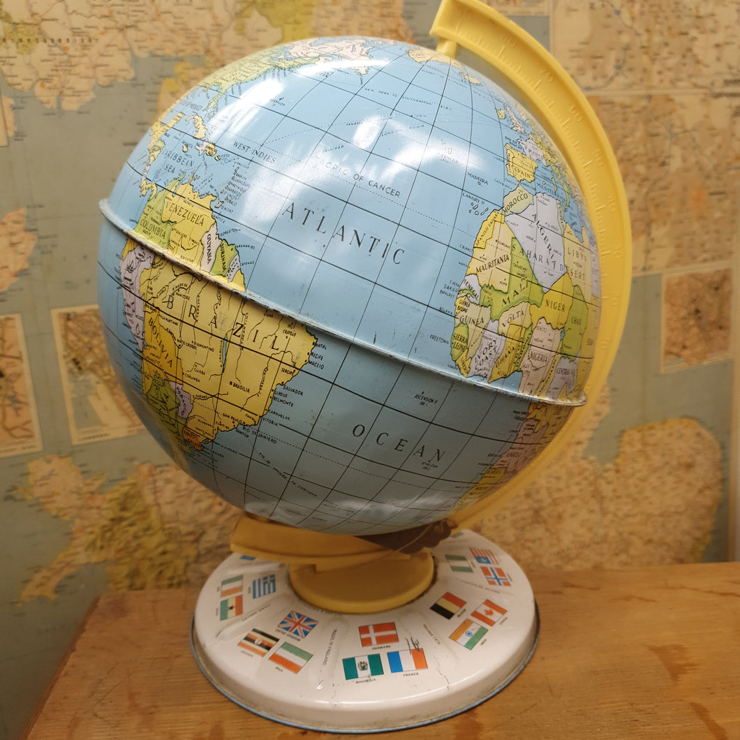 Fantastic 1960s Chad Valley Globe