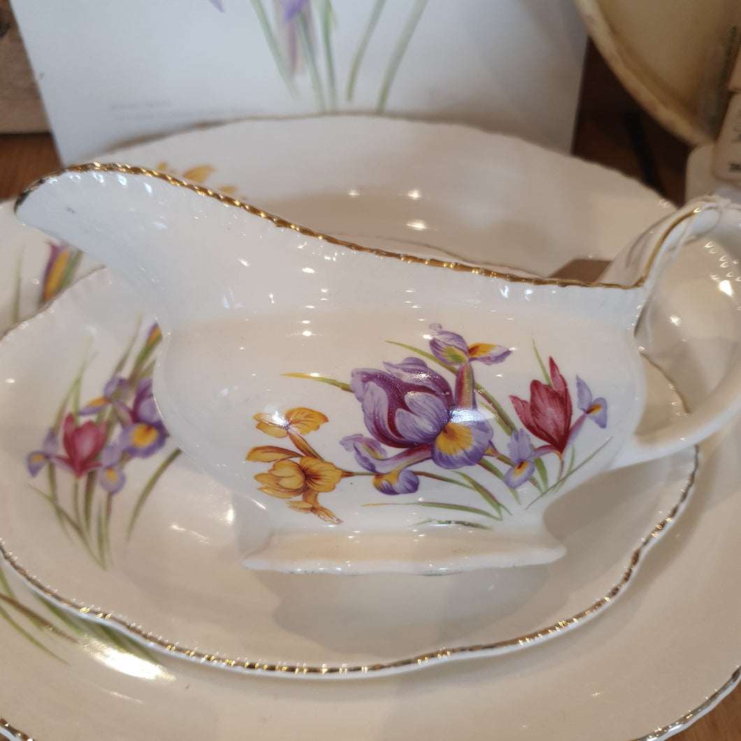 Wood & Son gravy boat, saucer and platter