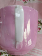 Load image into Gallery viewer, Victorian pink  lustreware motto cup

