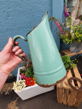 Load image into Gallery viewer, Vintage French enamel jug
