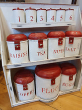 Load image into Gallery viewer, Extremely rare complete set Worcester Ware canisters

