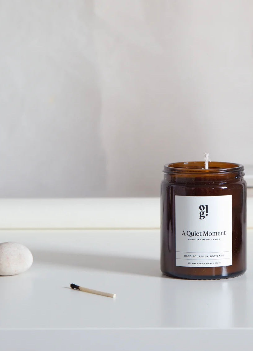 Our Lovely Goods candle  - A Quiet Moment