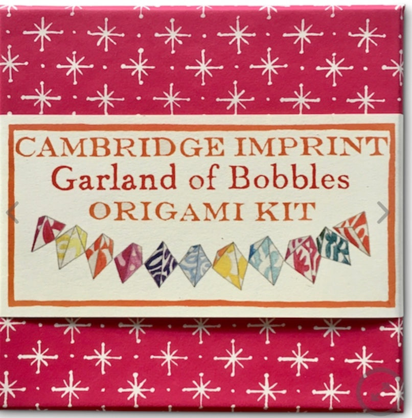 Cambridge Imprint Garland of Bobbles Origami kit